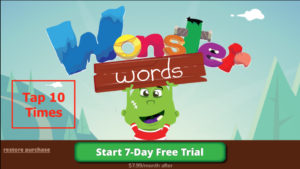 Wonster Words Promo Redemption